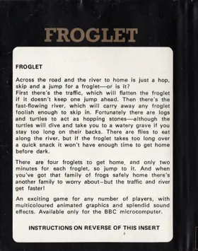 Froglet (1983)(Ainsworth, S.)[h TSTH] box cover back